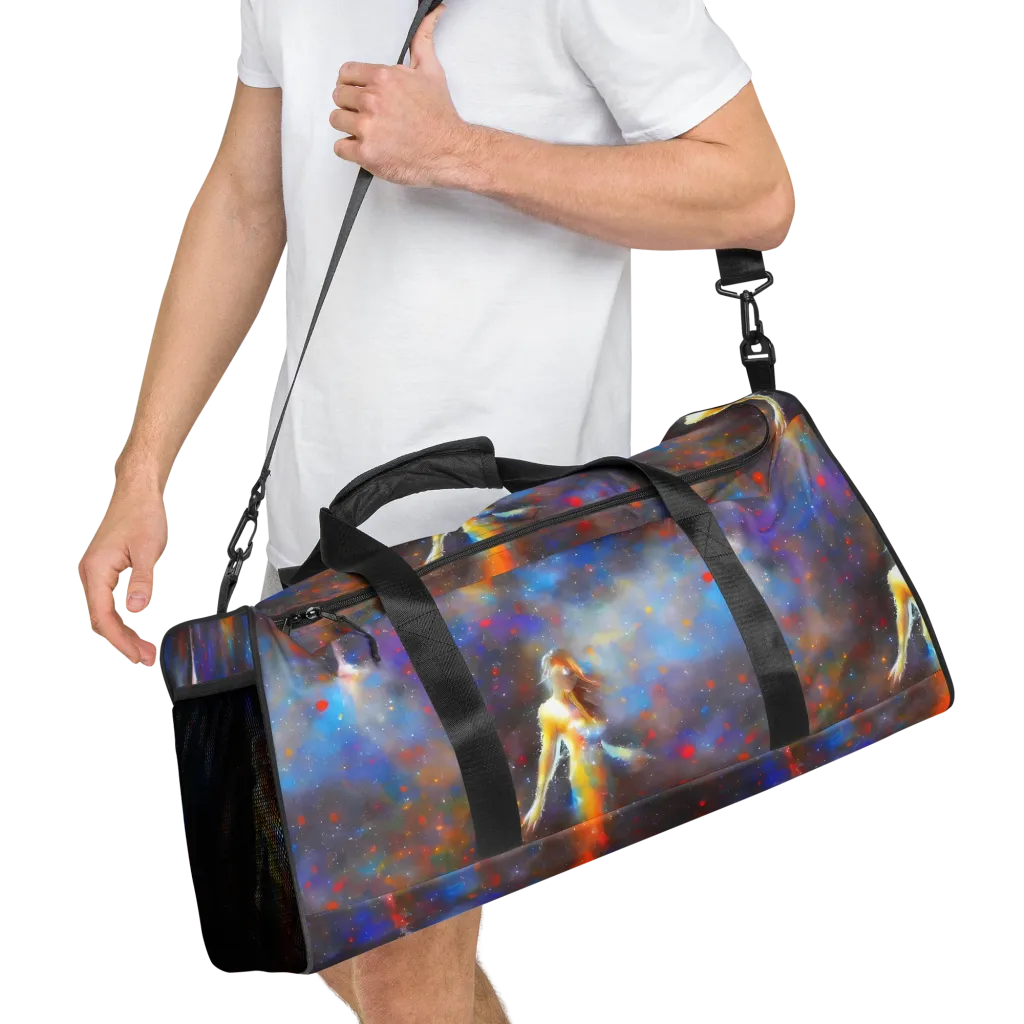 Impressionist Drift on Duffle Bag — Right Front