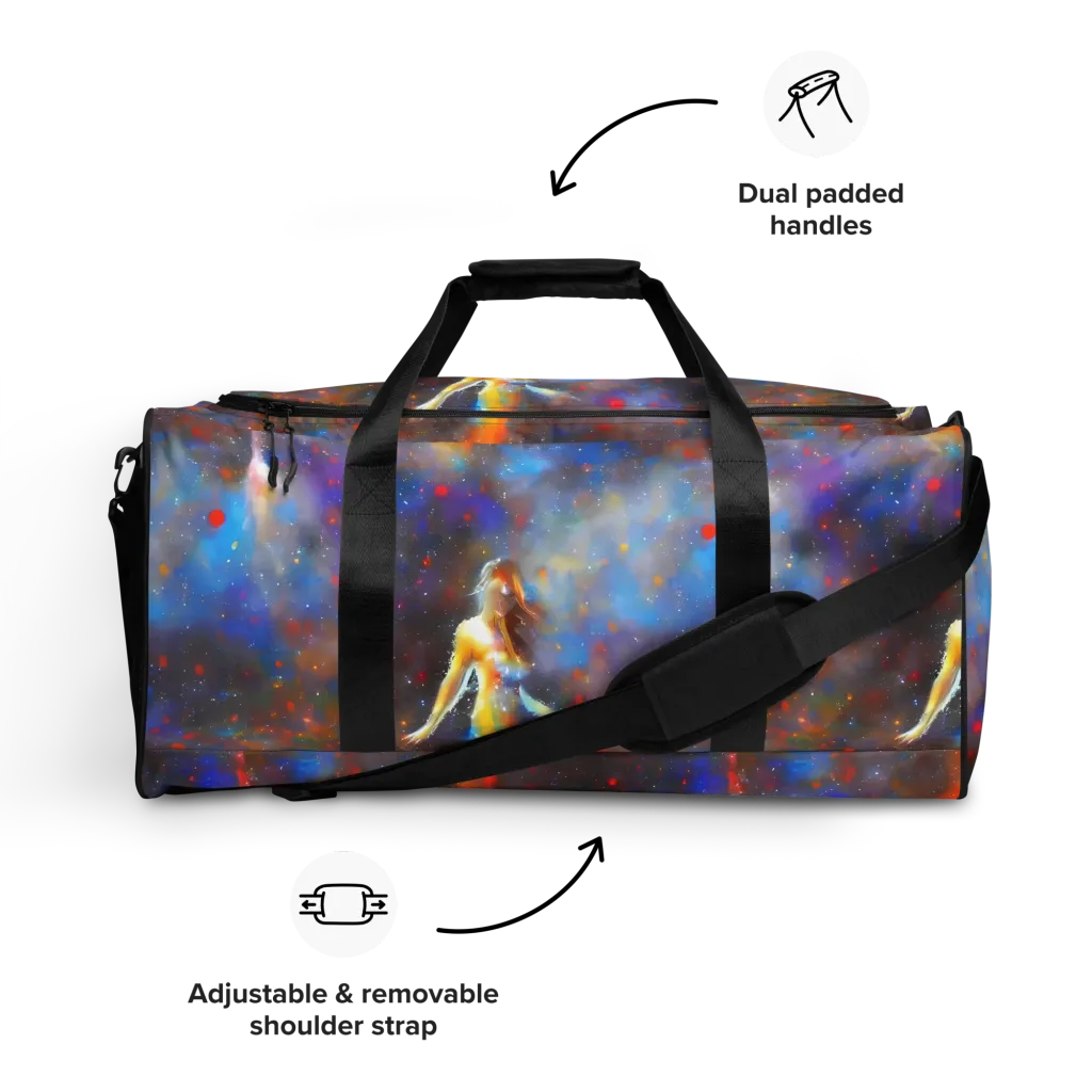 Impressionist Drift on Duffle Bag — Front