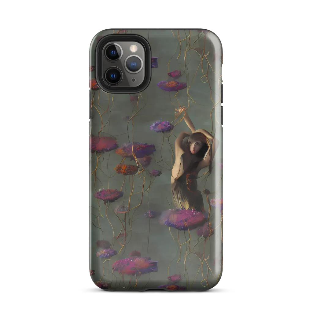 Ethereal Bloom on Tough Case for iPhone® — Front