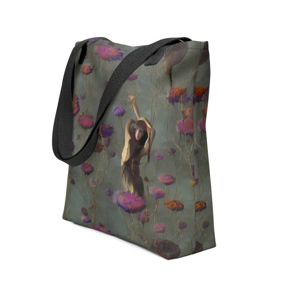 Ethereal Bloom on Tote Bag — Front