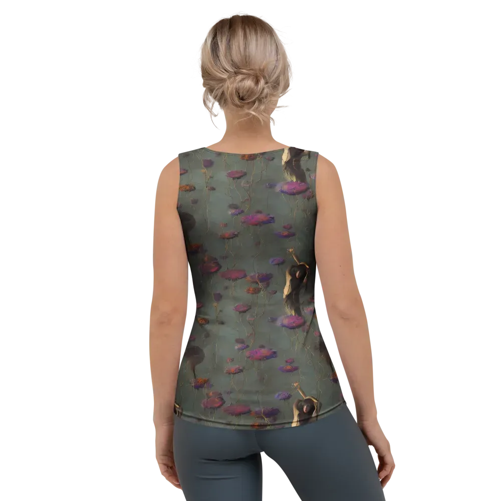 Ethereal Bloom on Women's Tank Top — Back