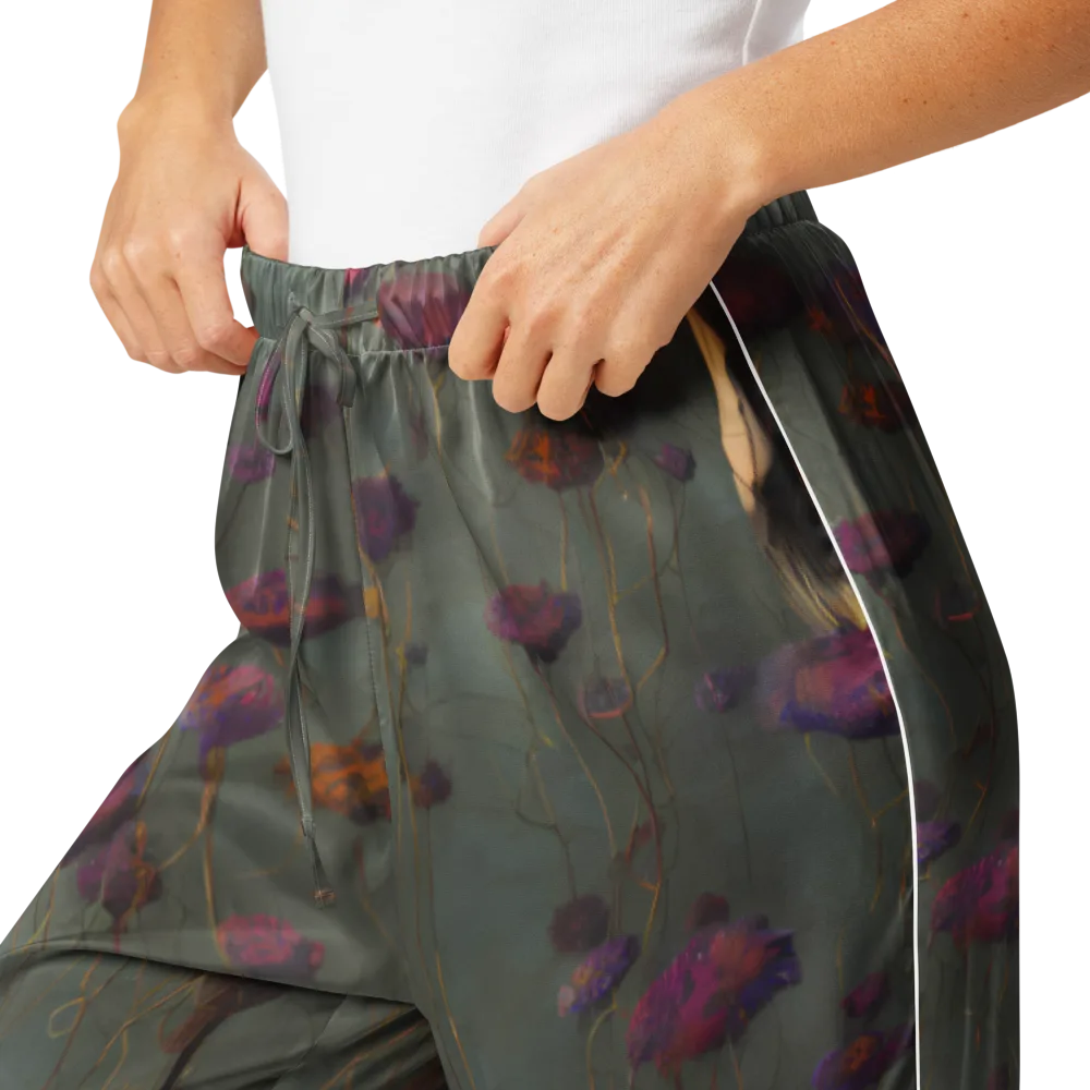 Ethereal Bloom on Women's Pajama Pants — Product details