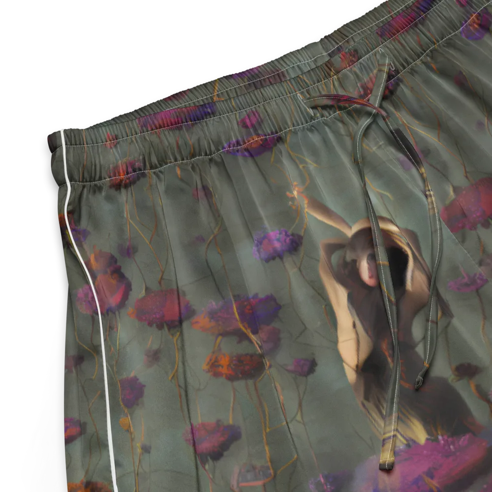 Ethereal Bloom on Women's Pajama Shorts — Product details