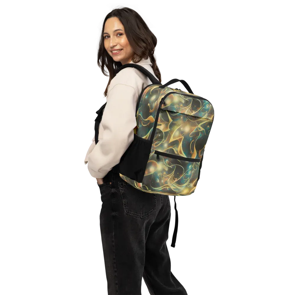 Whispering Galaxies on Utility Backpack — Back