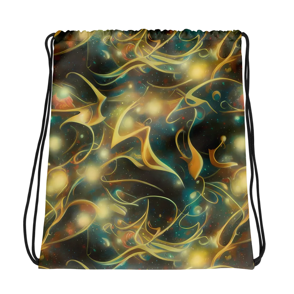 Whispering Galaxies on Drawstring Bag — Photo