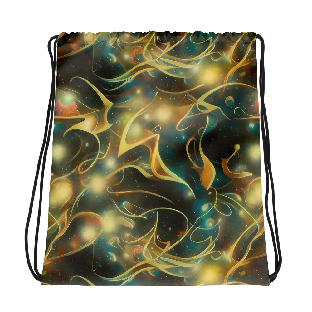 Whispering Galaxies on Drawstring Bag — Photo