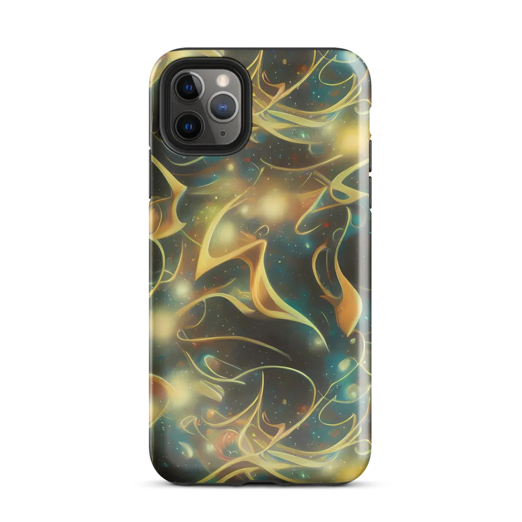 Whispering Galaxies on Tough Case for iPhone® — Front