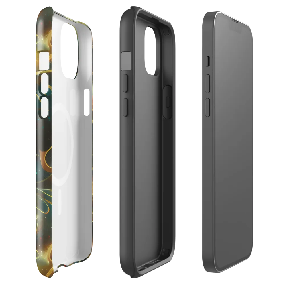 Whispering Galaxies on MagSafe Tough Case for iPhone® — Front