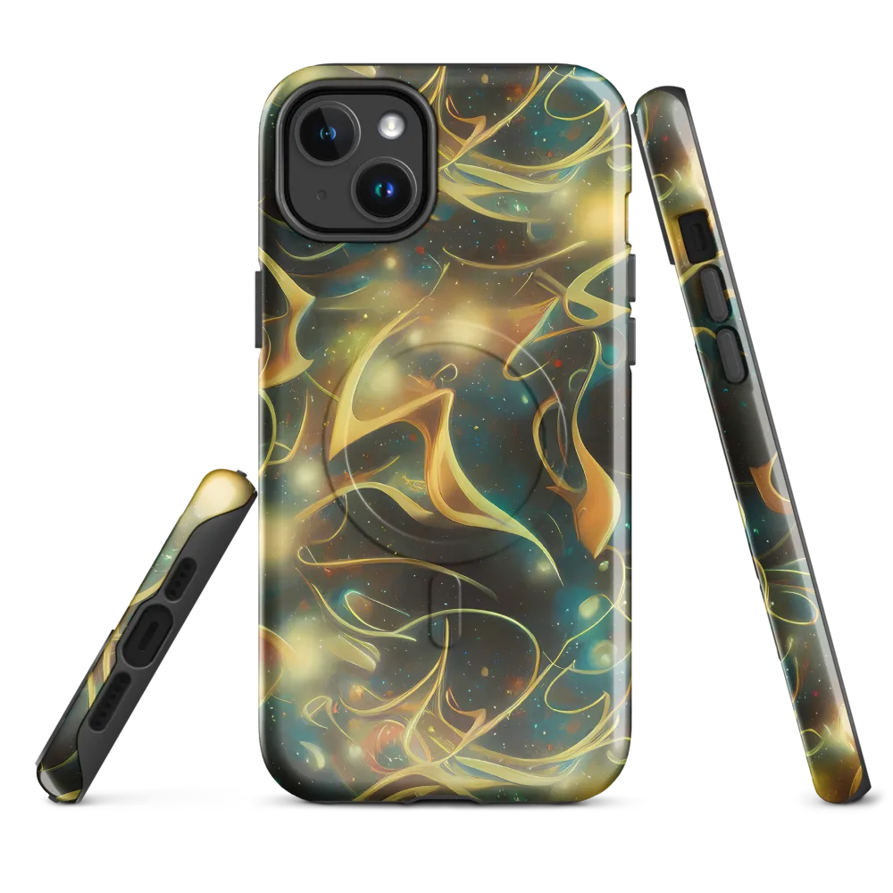 Whispering Galaxies on MagSafe Tough Case for iPhone® — Front