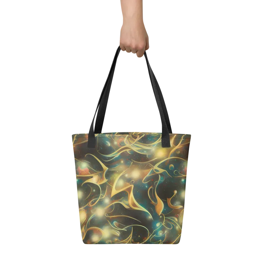 Whispering Galaxies on Tote Bag — Front
