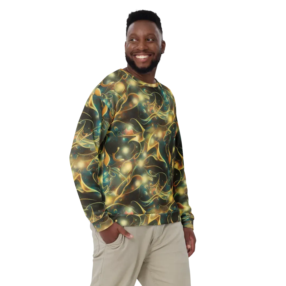 Whispering Galaxies on Sweatshirt — Front