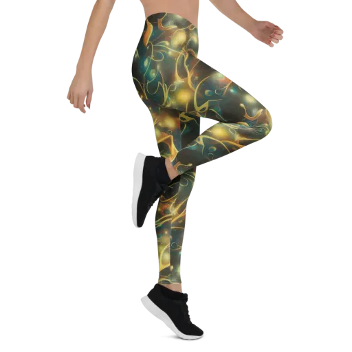 Whispering Galaxies on a Leggings