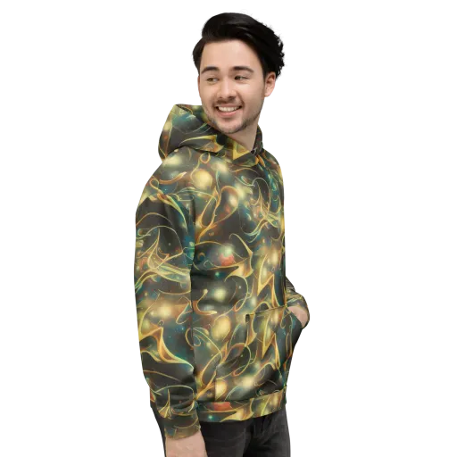 Whispering Galaxies on a Hoodie