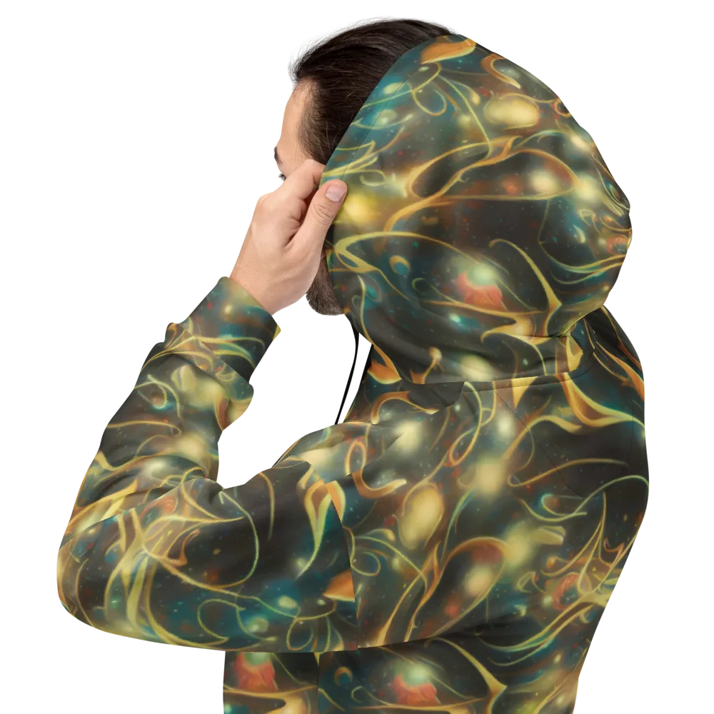 Whispering Galaxies on Hoodie — Back
