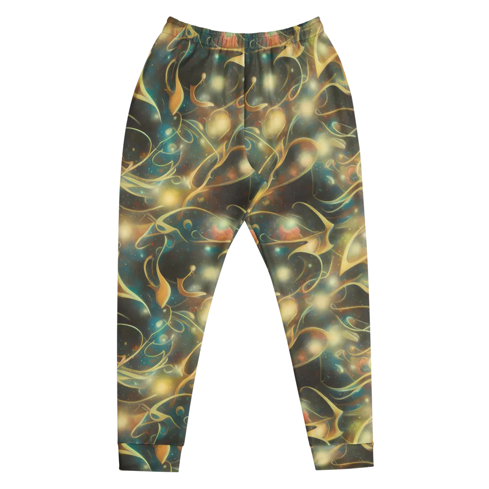 Whispering Galaxies on Men's Joggers — Front