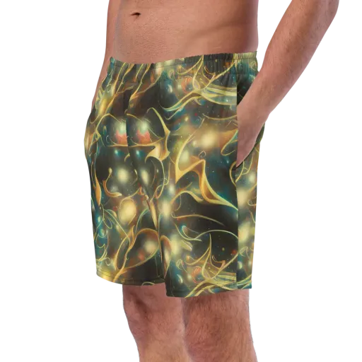 Whispering Galaxies on a Swim Trunks