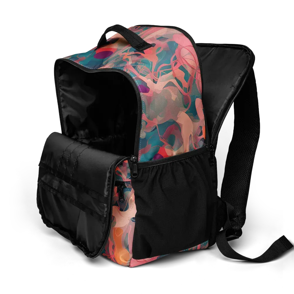 Chromatique Swirl on Utility Backpack — Product details 2