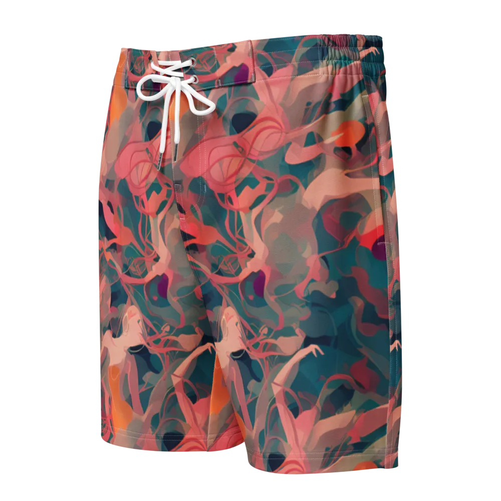 Chromatique Swirl on Men's Board Shorts — Front