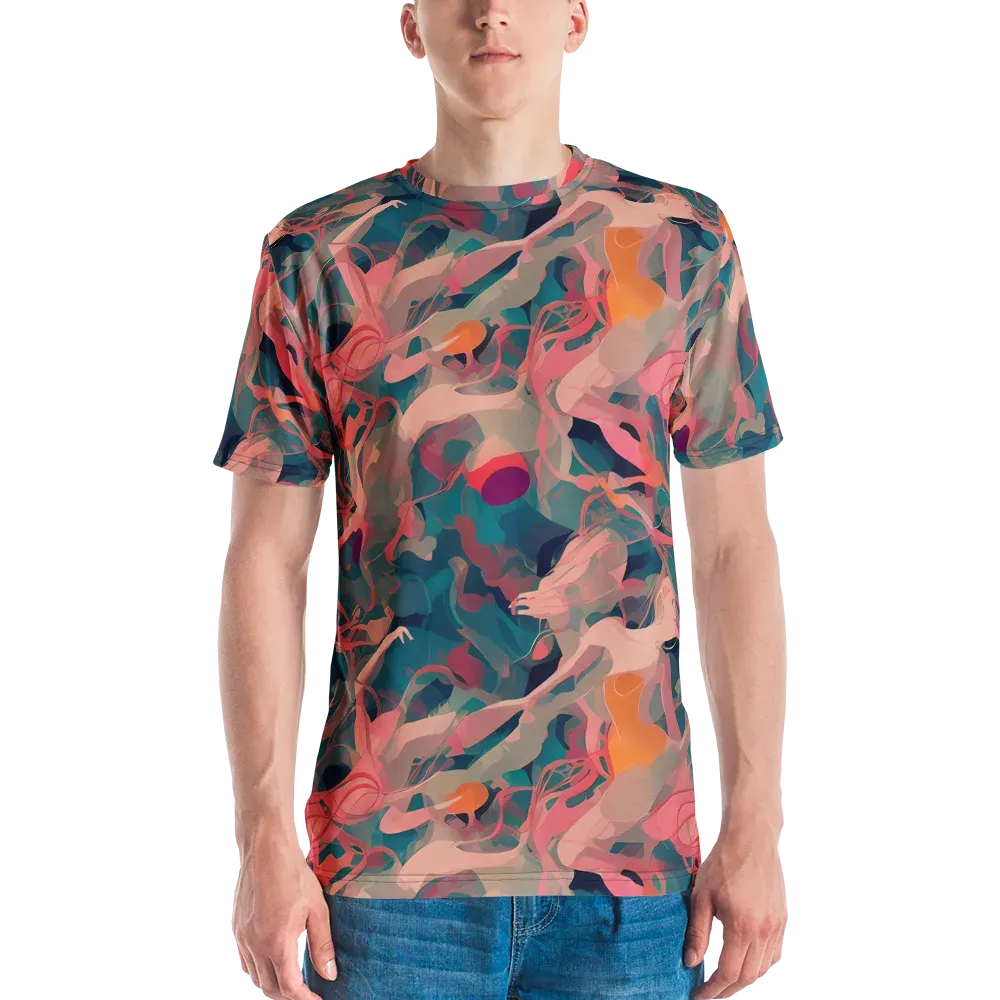 Chromatique Swirl on Men's Crew Neck T-Shirt — Front