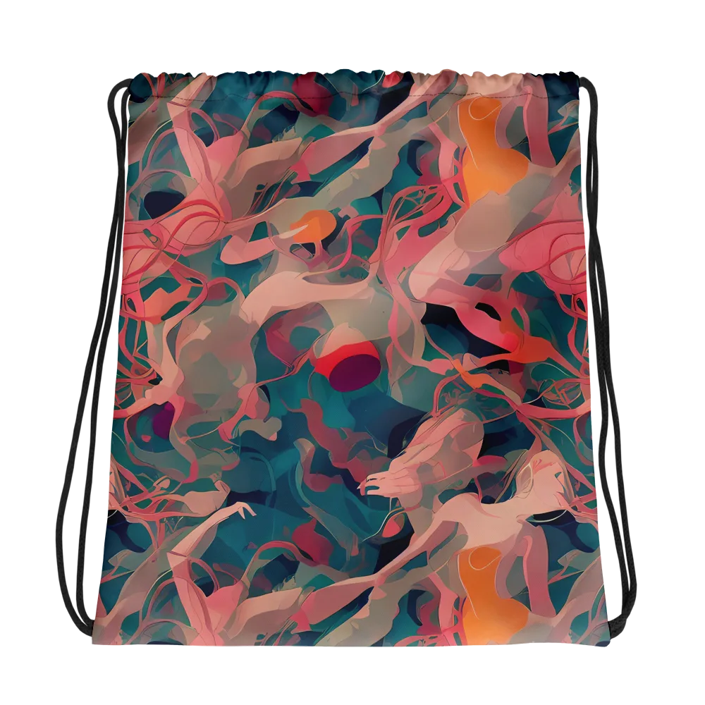 Chromatique Swirl on Drawstring Bag — Photo