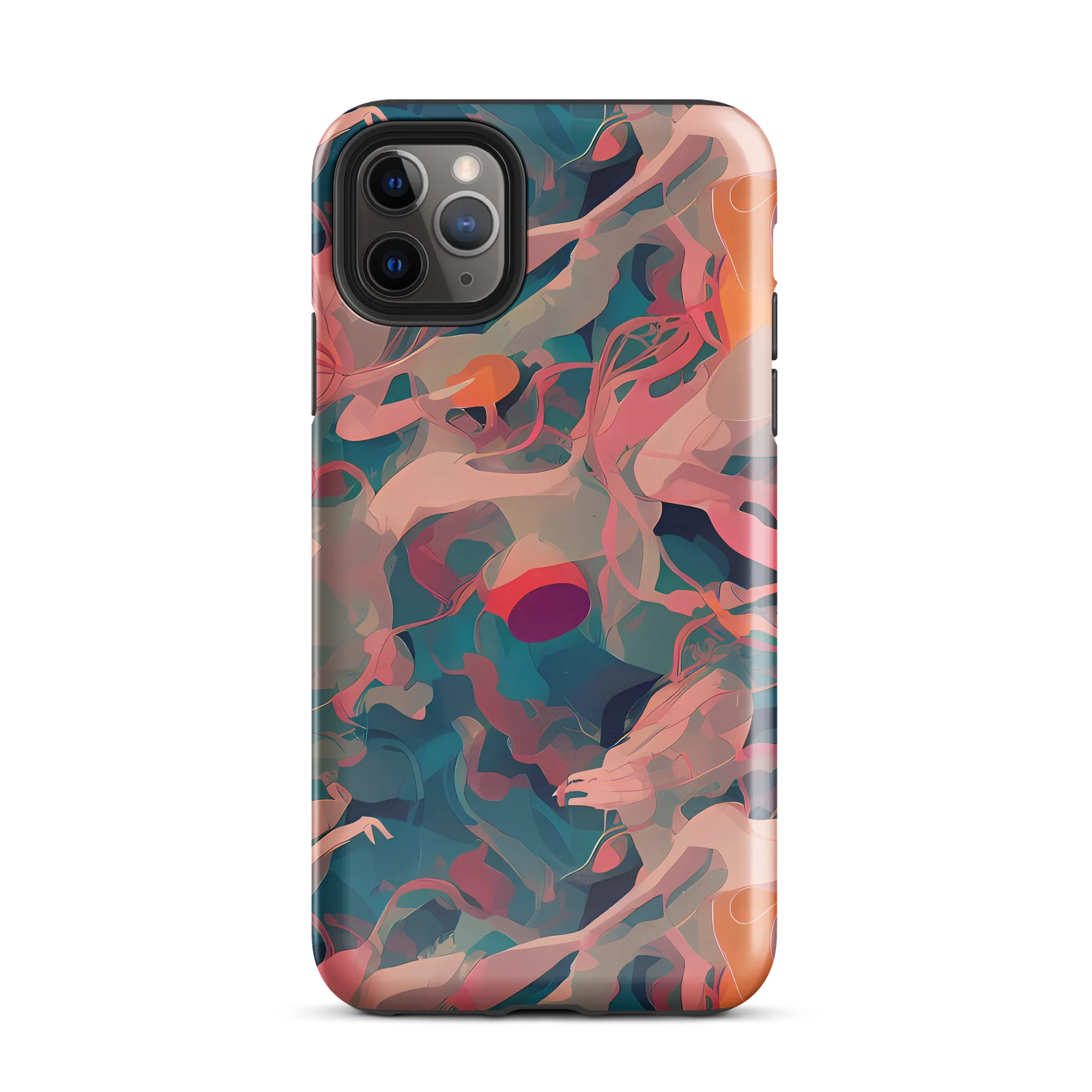 Chromatique Swirl on Tough Case for iPhone® — Front