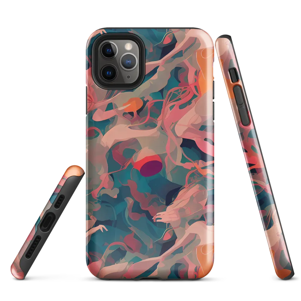 Chromatique Swirl on Tough Case for iPhone® — Front