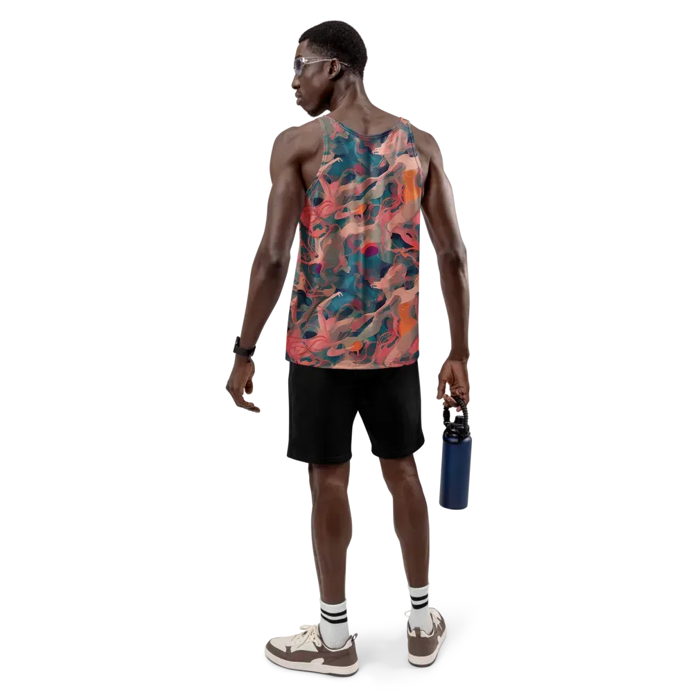 Chromatique Swirl on Men's Tank Top — Back