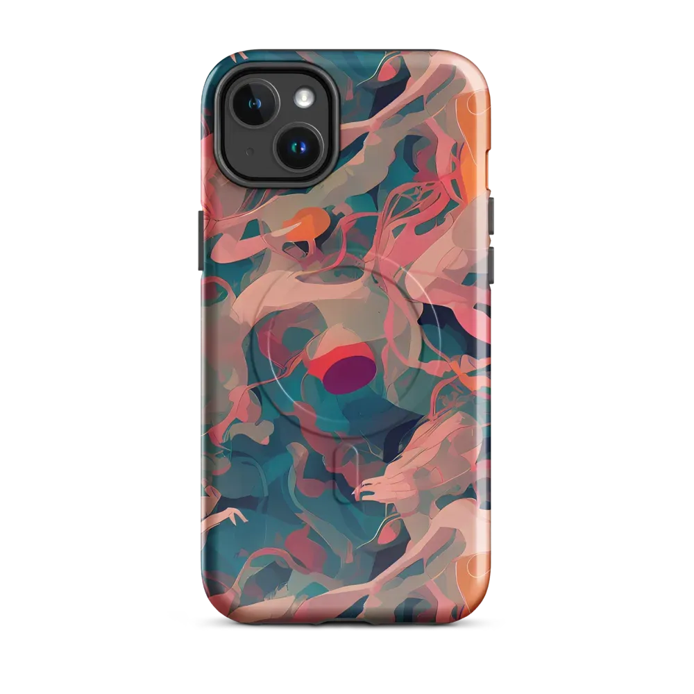 Chromatique Swirl on MagSafe Tough Case for iPhone® — Front