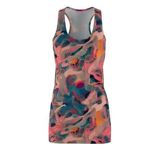 Chromatique Swirl on a Racerback Dress