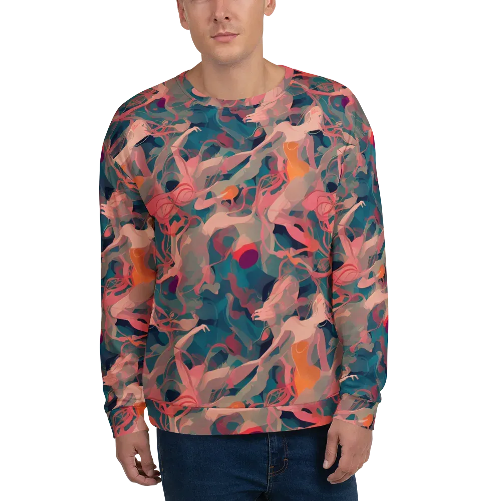 Chromatique Swirl on Sweatshirt — Front