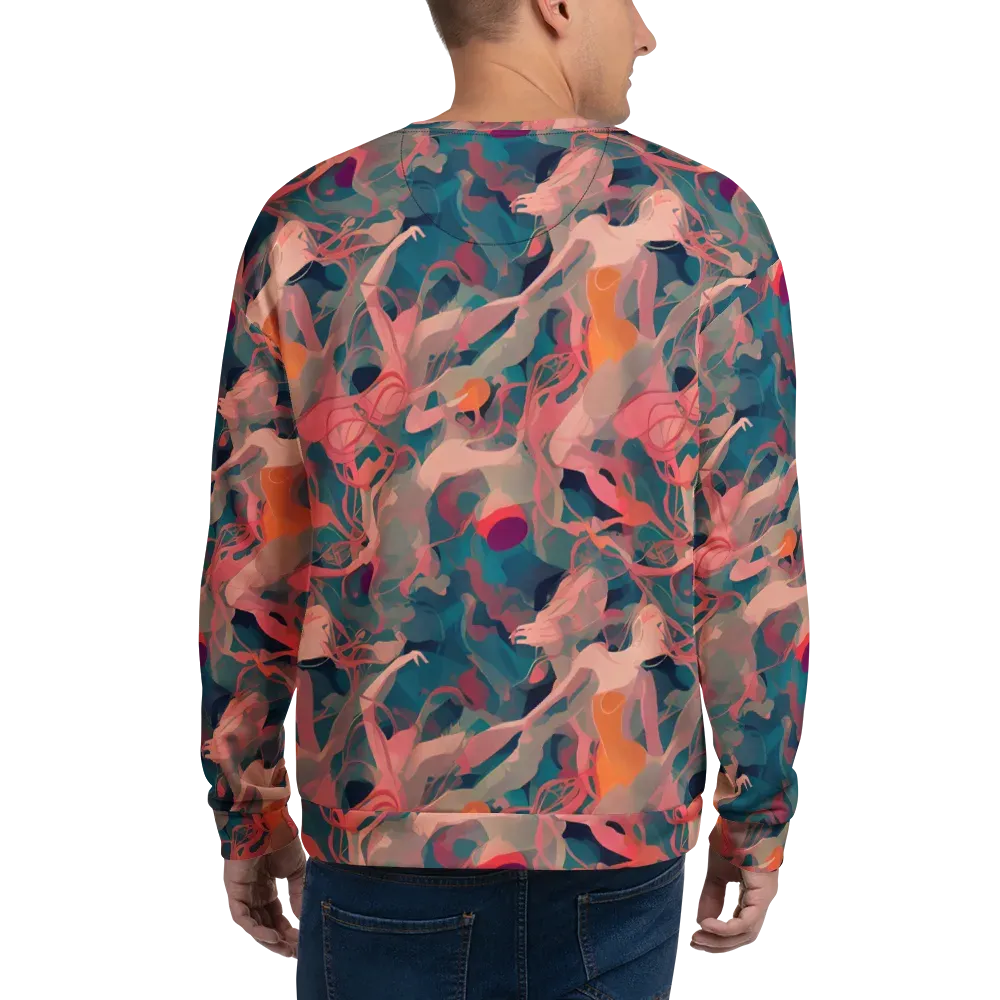 Chromatique Swirl on Sweatshirt — Back