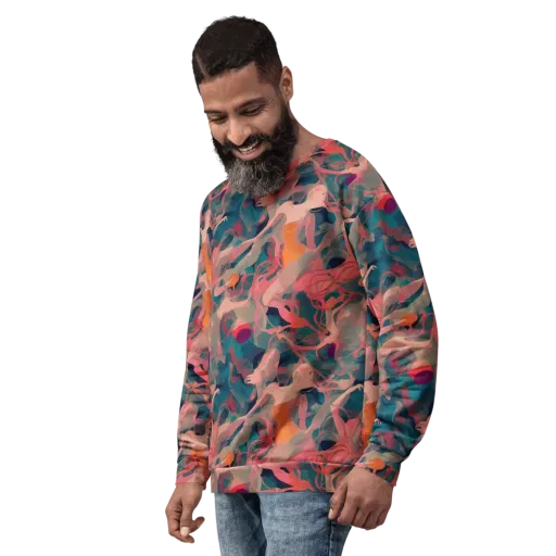 Chromatique Swirl on a Sweatshirt
