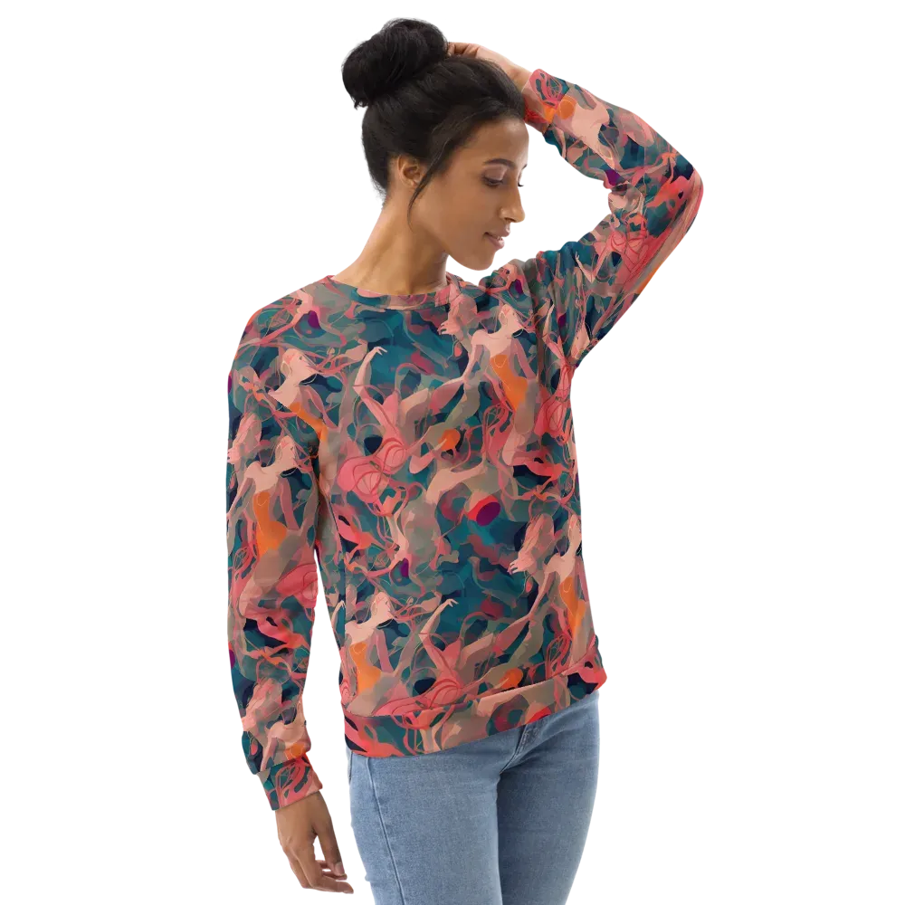Chromatique Swirl on Sweatshirt — Right Front