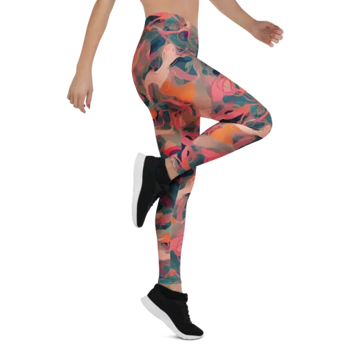 Chromatique Swirl on a Leggings
