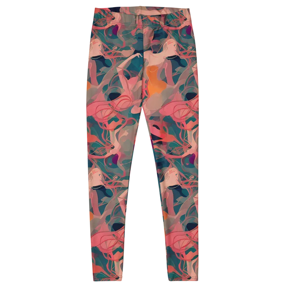 Chromatique Swirl on Leggings — Front