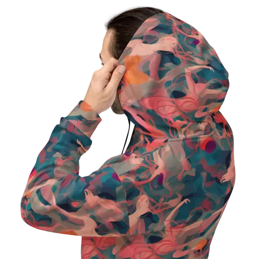 Chromatique Swirl on a Hoodie