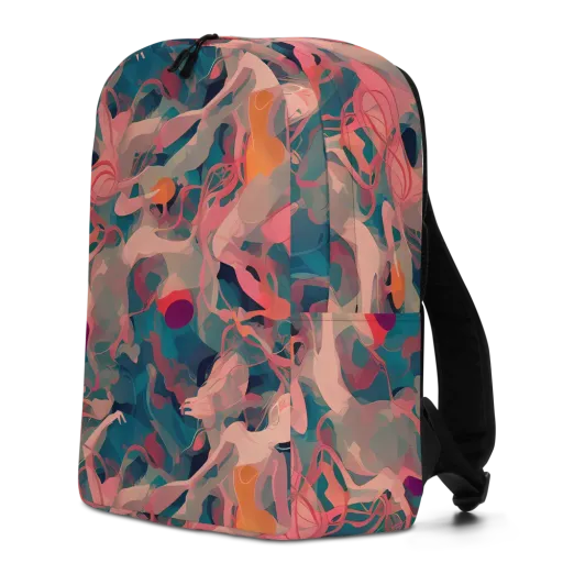 Chromatique Swirl on a Minimalist Backpack