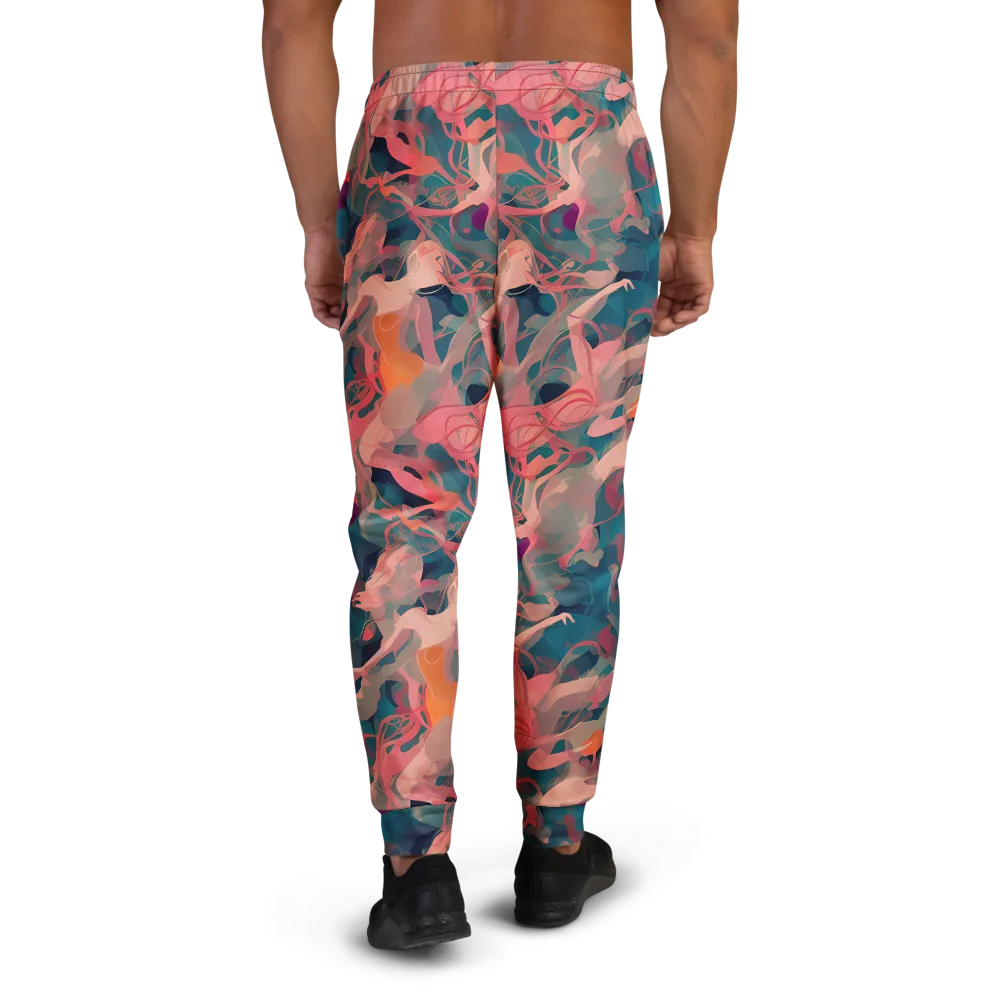 Chromatique Swirl on Men's Joggers — Back