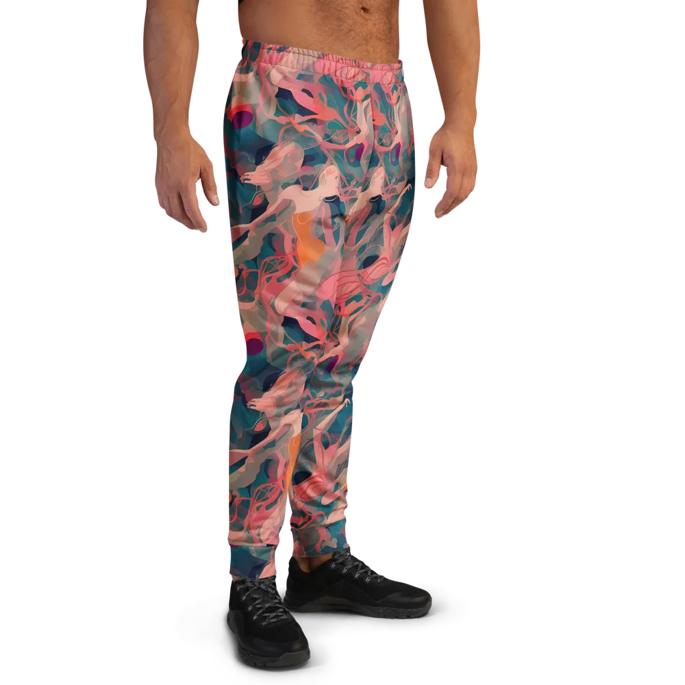 Chromatique Swirl on Men's Joggers — Right