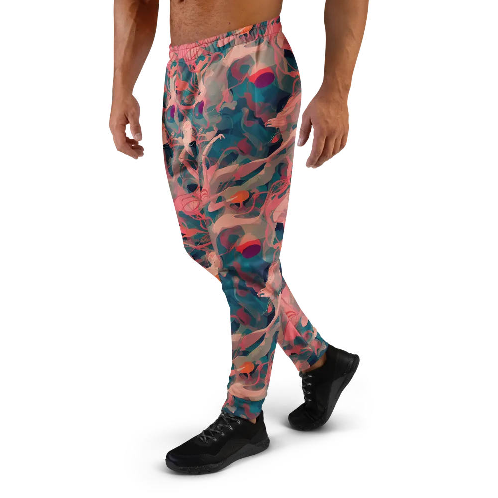 Chromatique Swirl on Men's Joggers — Left
