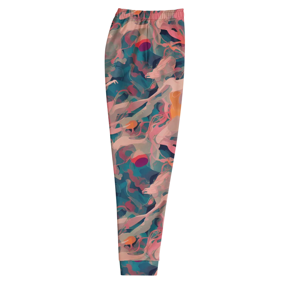 Chromatique Swirl on Men's Joggers — Right