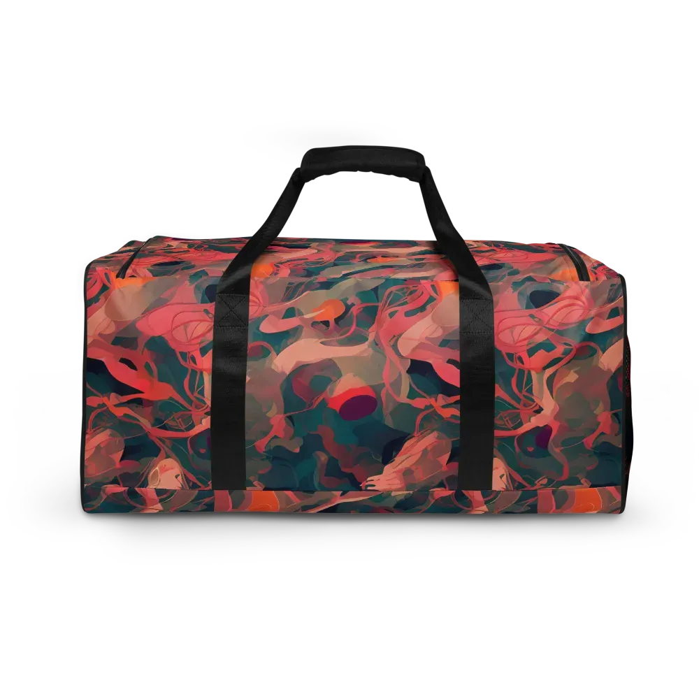 Chromatique Swirl on Duffle Bag — Back