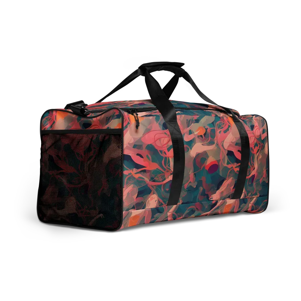 Chromatique Swirl on Duffle Bag — Right Front