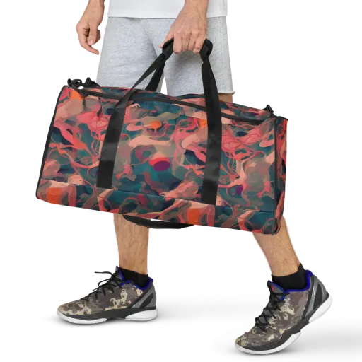 Chromatique Swirl on a Duffle Bag