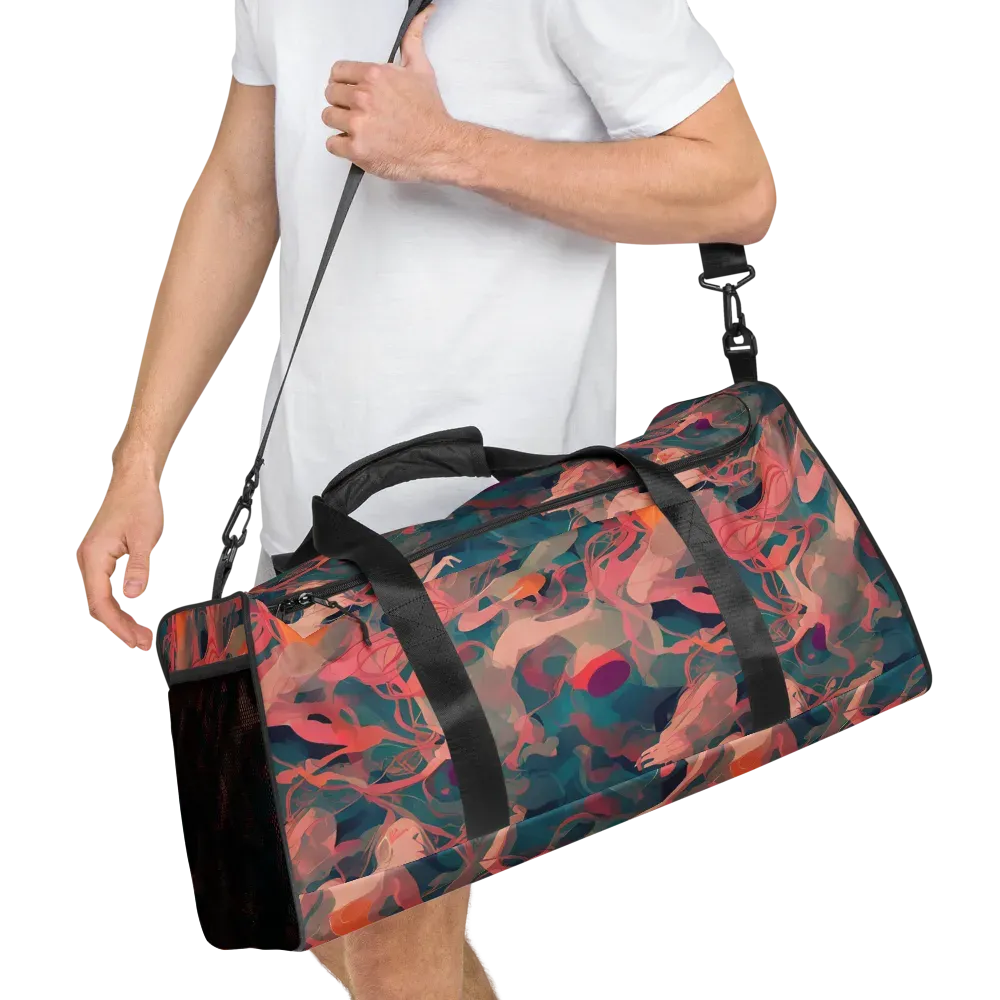 Chromatique Swirl on Duffle Bag — Right Front