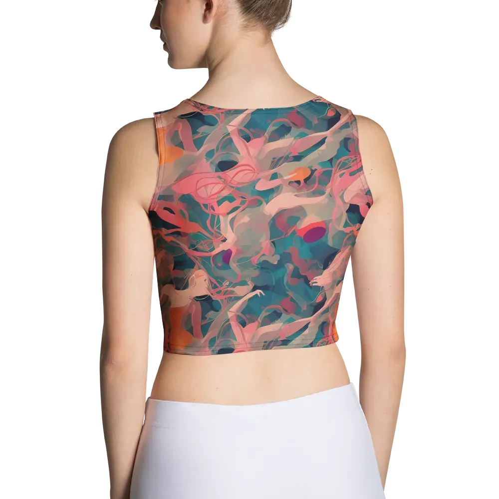 Chromatique Swirl on Crop Top — Back