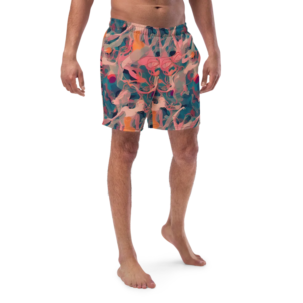 Chromatique Swirl on Swim Trunks — Front