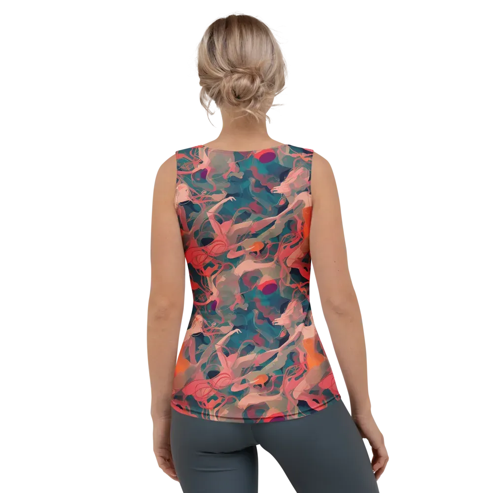 Chromatique Swirl on Women's Tank Top — Back