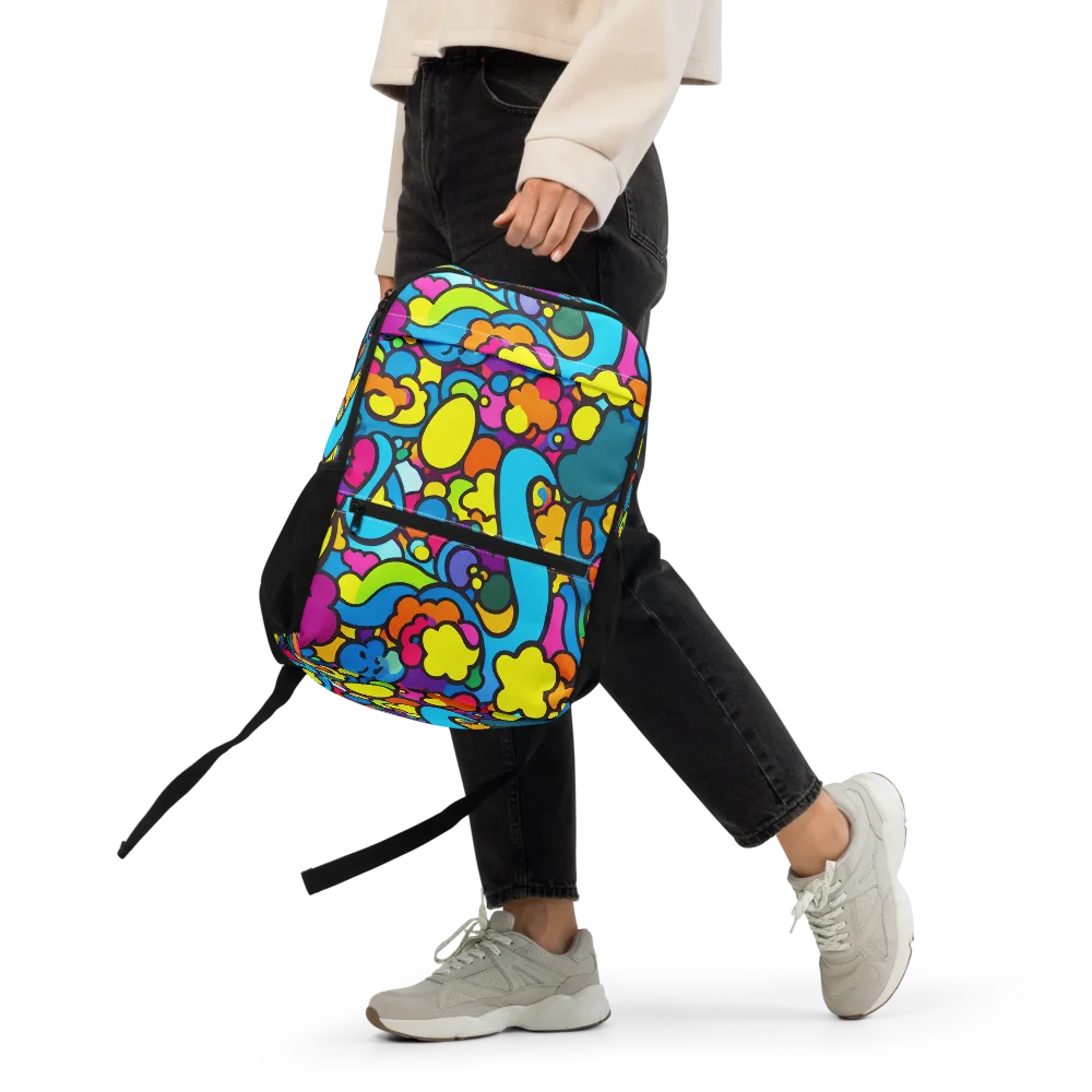 Pop Playland on Utility Backpack — Front