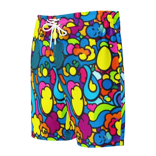 Pop Playland on a Men's Board Shorts